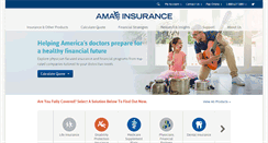 Desktop Screenshot of amainsure.com